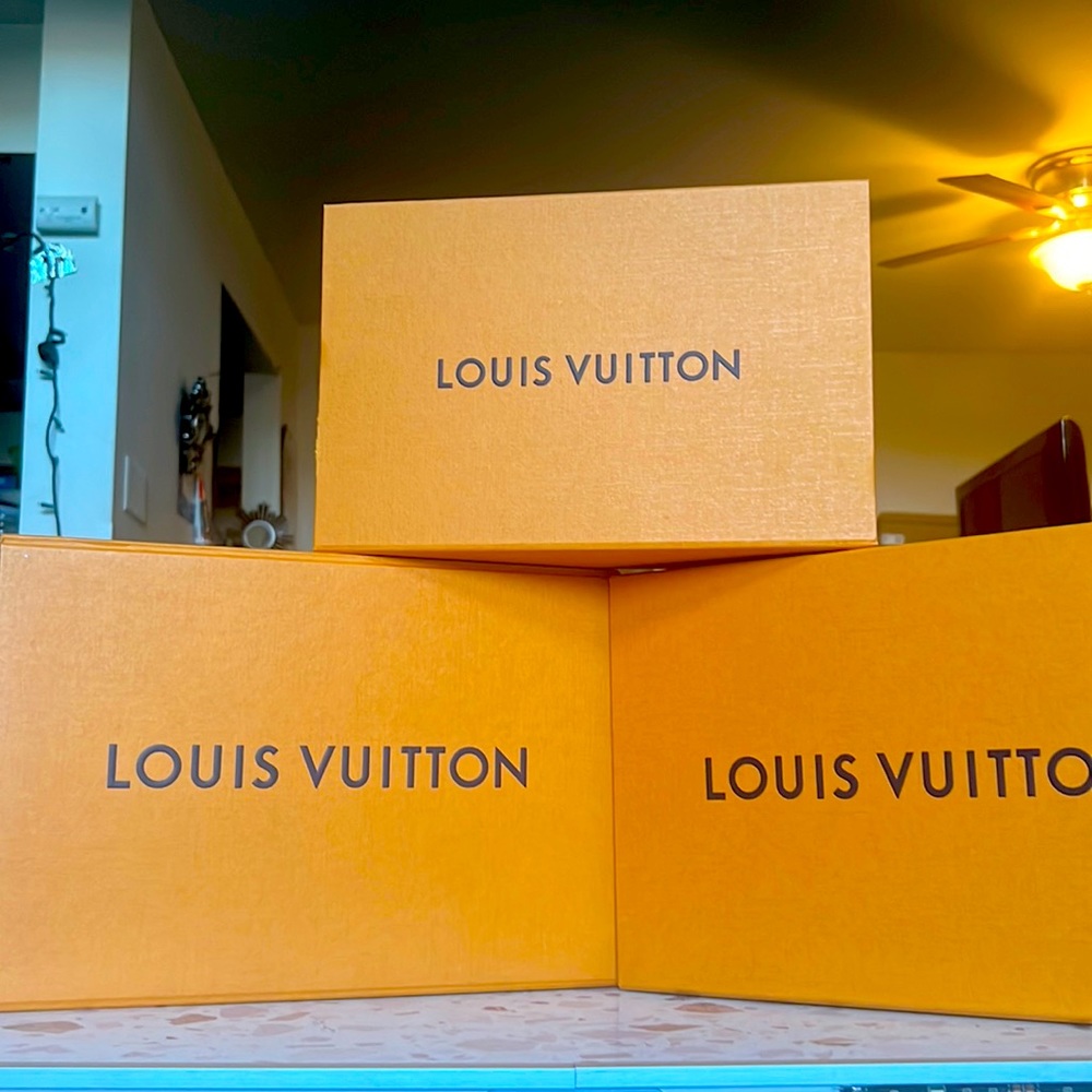 Louis Vuitton Box, 3 boxes
